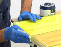 Polishing the Edges of a Resin Plank Table Thumbnail
